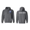 Lake Cowichan LAKERS Baseball ~ Classic Logo ~ Gildan Heavy Blend 50/50 Pullover Hooded Adult Sweatshirt