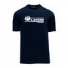 Lake Cowichan LAKERS Hockey ~ Alternate Logo ~ Athletic Knit Performance ~ Youth T-Shirt *Navy Blue*