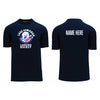 Lake Cowichan LAKERS Hockey ~ Classic Logo ~ Athletic Knit Performance ~ Youth T-Shirt *Navy Blue*