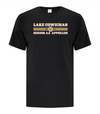 Lake Cowichan Appollos Sr Hockey ~ ATC - 100% Cotton - Adult T-Shirt ~ Vintage Logo *Black*