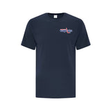 Cowichan Valley Minor Hockey ~ ATC - 100% Cotton - Adult T-Shirt