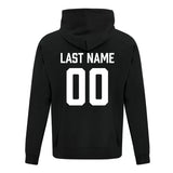 Cowichan Valley Minor Hockey ~ ATC 50/50 Full Zip Hooded Adult Sweatshirt ~ Left Chest Logo
