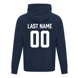 Cowichan Valley Minor Hockey ~ ATC 50/50 Pullover Hooded Youth Sweatshirt ~ Full Front Logo