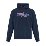 Cowichan Valley Minor Hockey ~ ATC 50/50 Pullover Hooded Adult Sweatshirt ~ Full Front Logo
