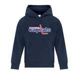 Cowichan Valley Minor Hockey ~ ATC 50/50 Pullover Hooded Youth Sweatshirt ~ Full Front Logo