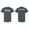 Lake Cowichan LAKERS Hockey ~ Alternate Logo ~ Gildan 10 oz - 100% Cotton Youth T-Shirt *Dark Heather Grey*