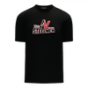 Nanaimo Steelmen Sr Hockey ~ Athletic Knit Performance - Youth T-Shirt ~ Black
