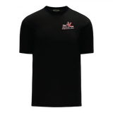 Nanaimo Steelmen Sr Hockey ~ Athletic Knit Performance - Adult T-Shirt ~ Black