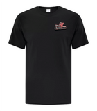 Nanaimo Steelmen Sr Hockey ~ ATC - 100% Cotton - Adult T-Shirt ~ Black