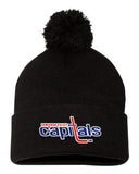 Cowichan Valley Minor Hockey ~ Embroidered PomPom Toque