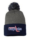 Cowichan Valley Minor Hockey ~ Embroidered PomPom Toque