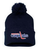 Cowichan Valley Minor Hockey ~ Embroidered PomPom Toque