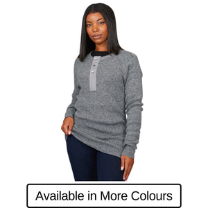 Stanfield's Ladies Heritage Wool Henley - While Supplies Last