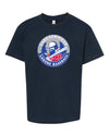 Lake Cowichan LAKERS Baseball ~ Classic Logo ~ 9 oz - 100% Cotton Youth T-Shirt
