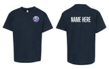 Lake Cowichan LAKERS Baseball ~ Classic Logo ~ 9 oz - 100% Cotton Adult T-Shirt