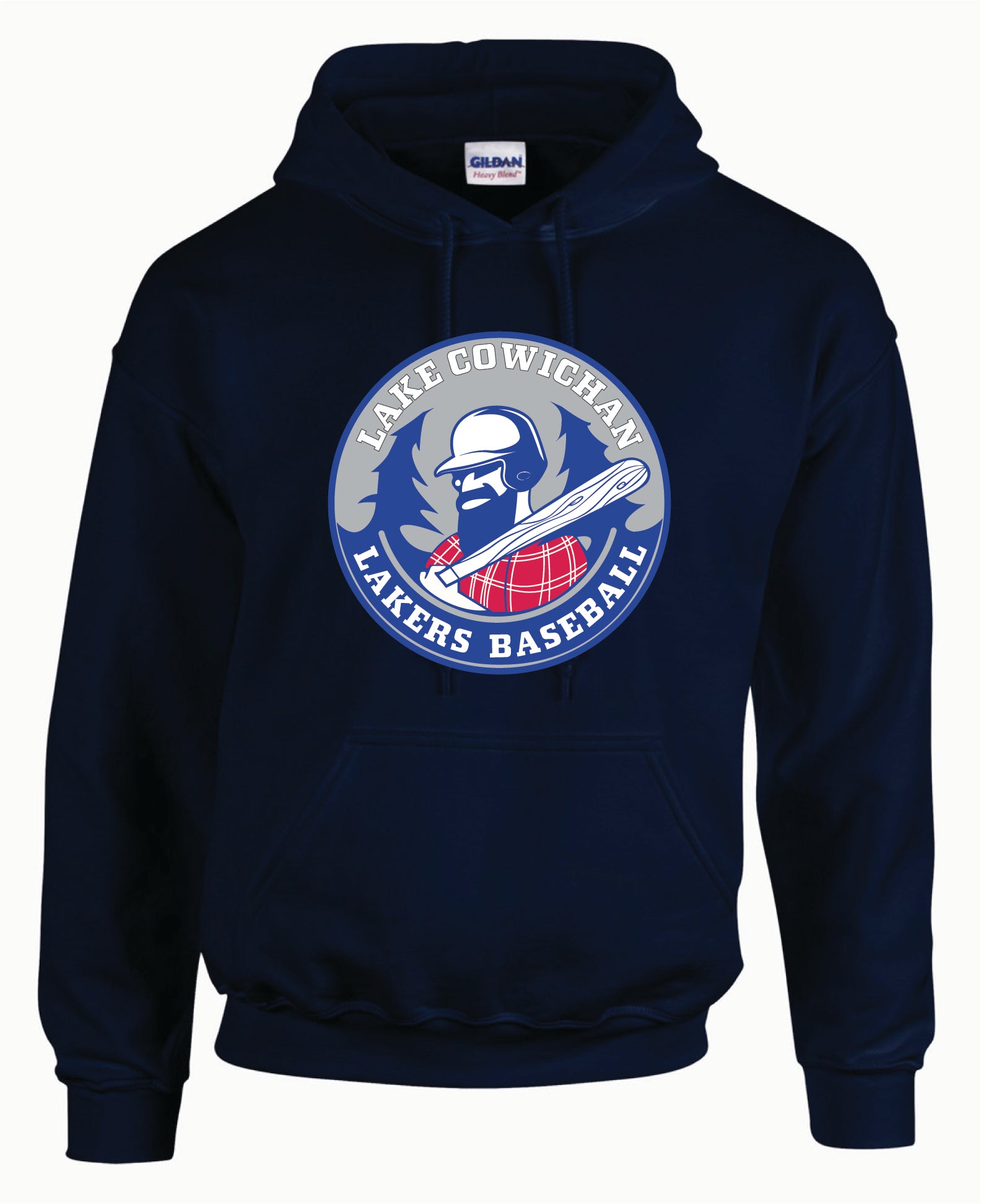 Lake Cowichan LAKERS Baseball Classic Logo Gildan Heavy Blend