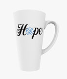 This Ceramic 400 ml Latte Mug ~ Barth Syndrome Foundation of Canada is customized with the Barth Hope logo on both sides of the mug.