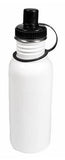 This Stainless Steel 600 ml Water Bottle - Pop Top ~ Barth Syndrome Foundation of Canada is customized with either the Barth Love or Barth Hope logo on both sides of the mug.      Hand Wash Only     24 cm Tall     Comes with a White Gift Box     Fits most Cup Holders     Stainless Steel Both Inside and Out